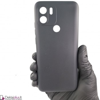 Silikoninis ploniausias dėklas - juodas (Xiaomi Redmi A1 Plus)